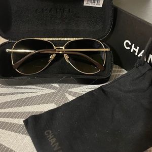 Chanel Aviator sunglasses